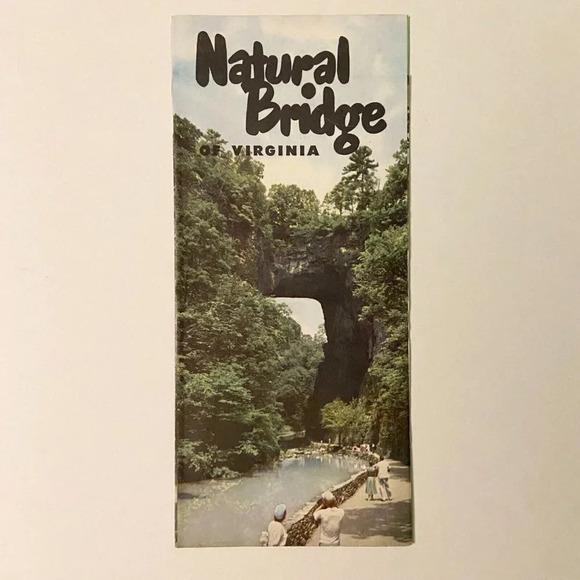 Vintage Shenandoah Valley Natural Chimneys Bridges Virginia Brochures Pamphlets - Picture 3 of 16